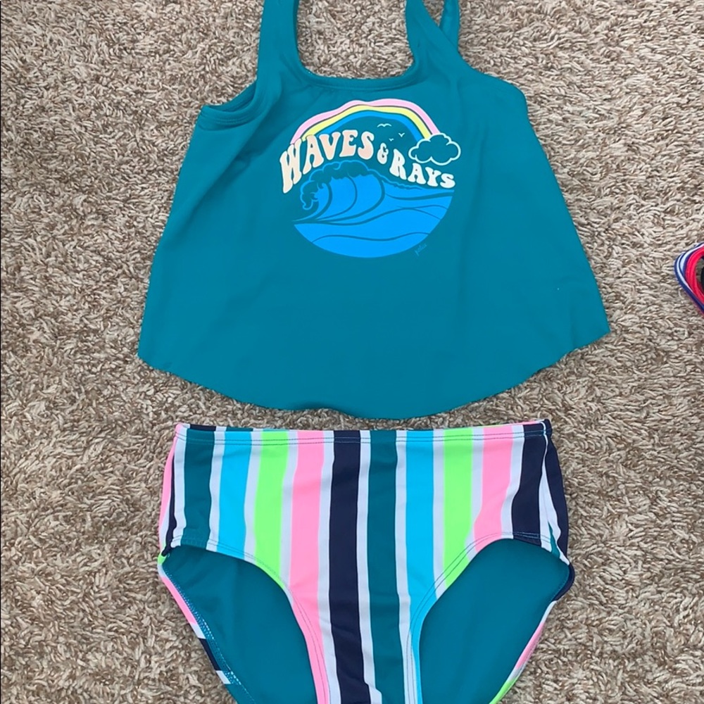 Super cute color changing bikini set from justice